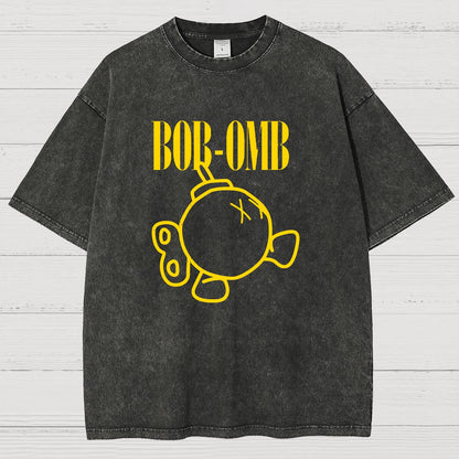 Grunge Bomb Vintage Distressed T-shirt