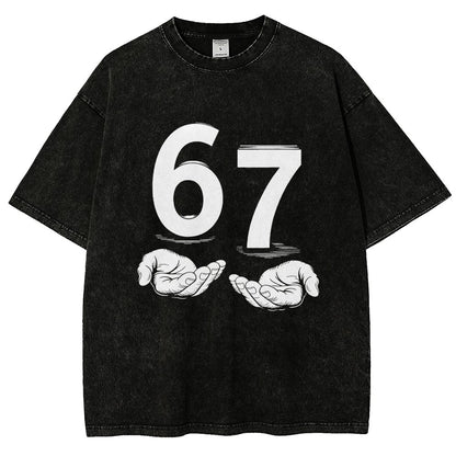 Six Seven Vintage Distressed T-shirt
