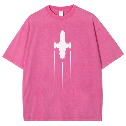 Firefly Starship Silhouette Vintage Distressed T-shirt
