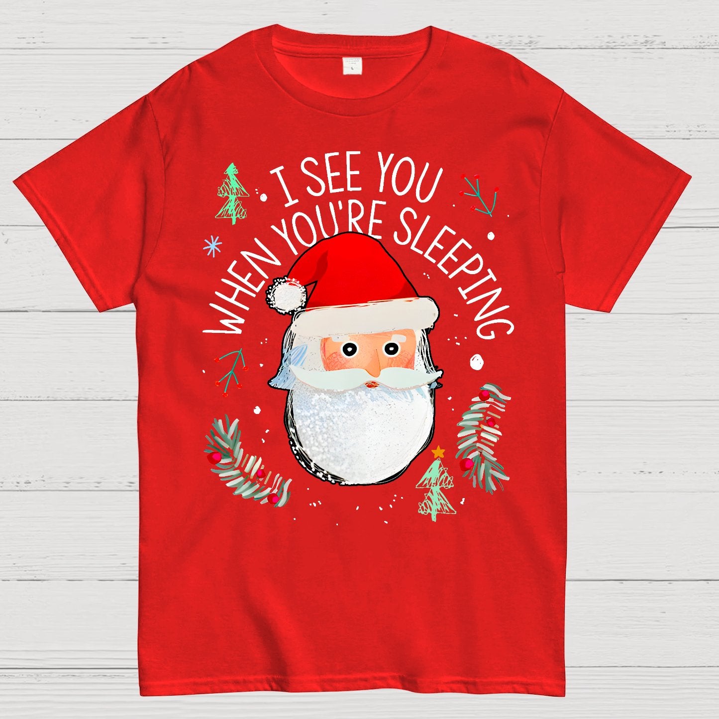 I See You When You're Sleeping Geek T-Shirt