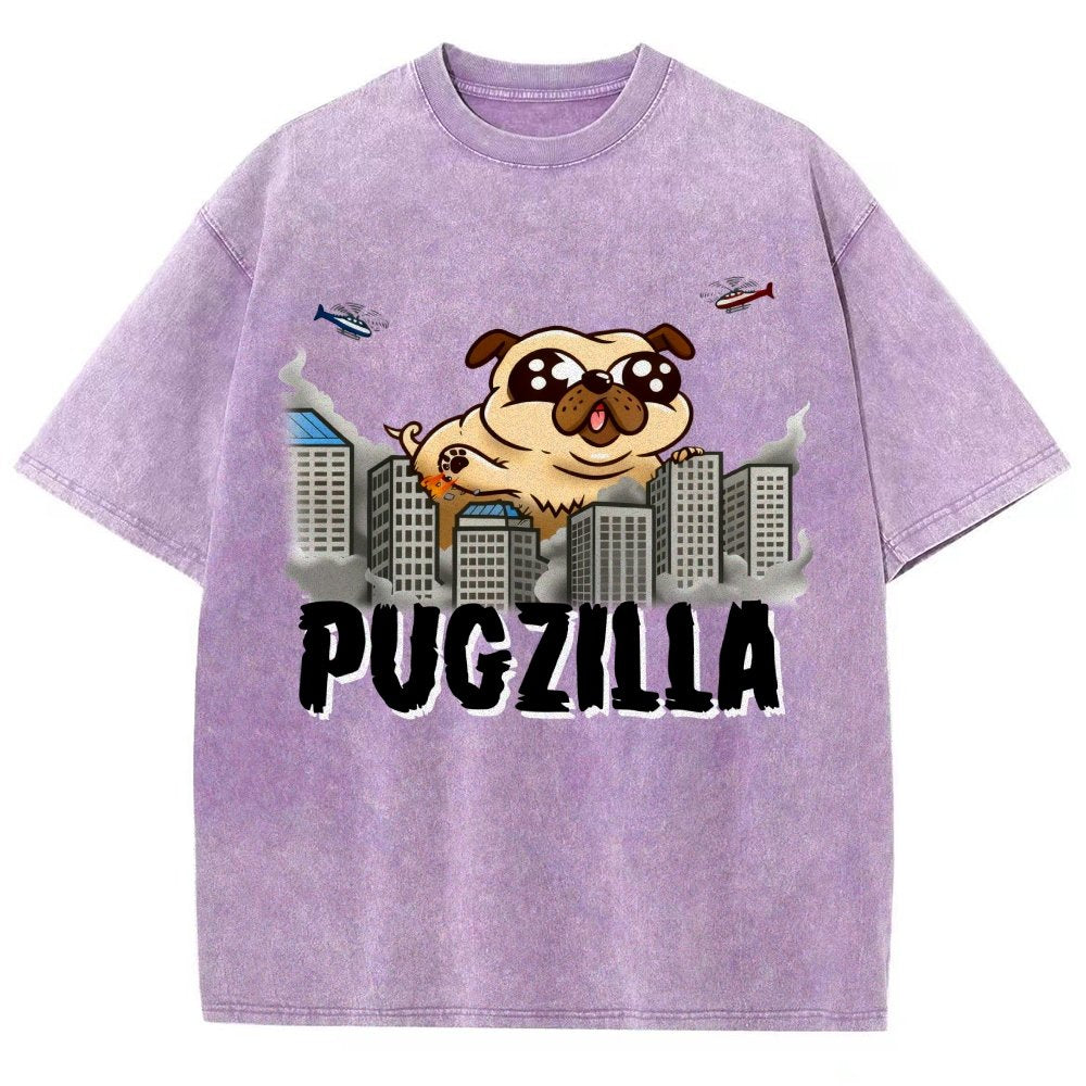 Pugzilla Vintage Distressed T-shirt