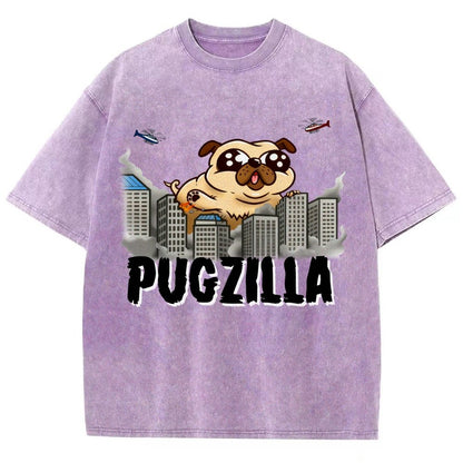 Pugzilla Vintage Distressed T-shirt