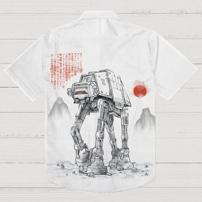 Astrobot Invention Armored Walker Geek Hawaiian Shirt