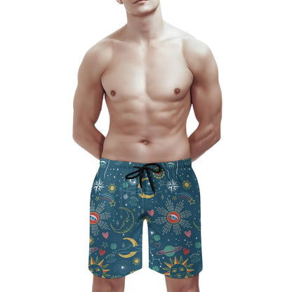 Sun God Symbol Geek Shorts