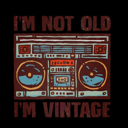 I Am Vintage Geek T-Shirt