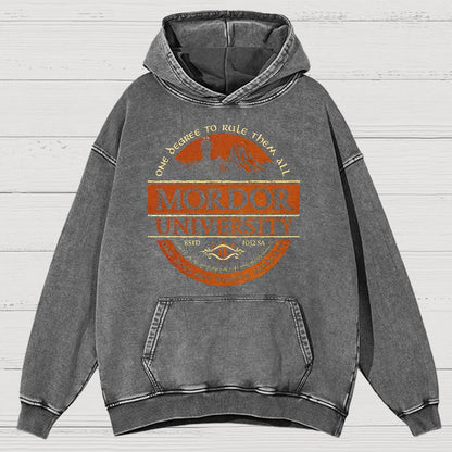 Graduation Is Not An Easy Thing Vintage Distressed Hoodie