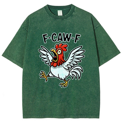 F-Caw-F Vintage Distressed T-shirt