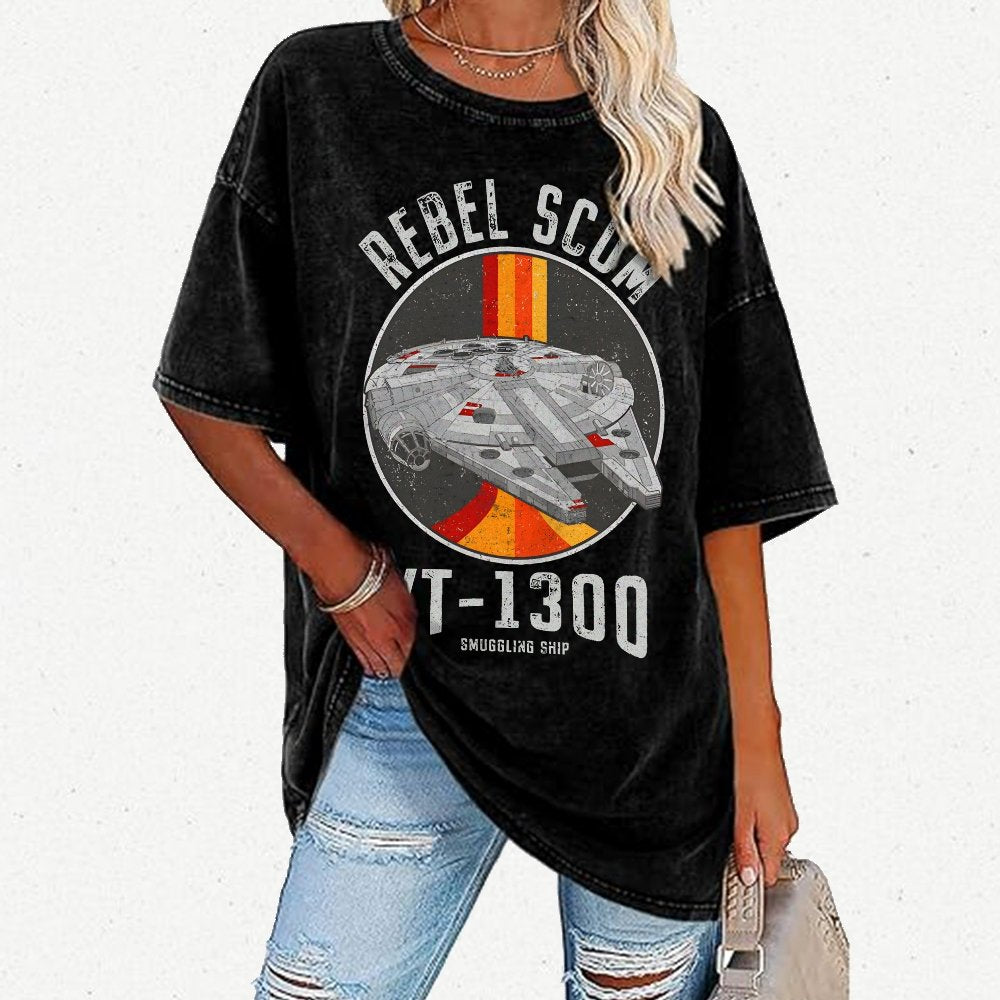 Vintage Junk Remix Vintage Distressed T-shirt
