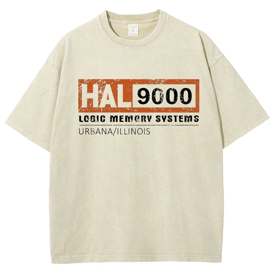 HAL 9000 Vintage Distressed T-shirt