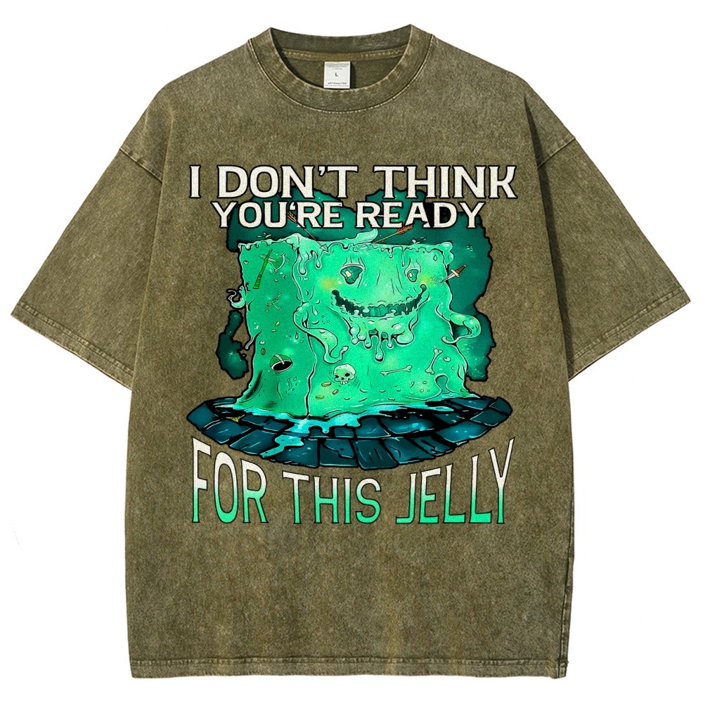 Gelatinous Cube Vintage Distressed T-shirt