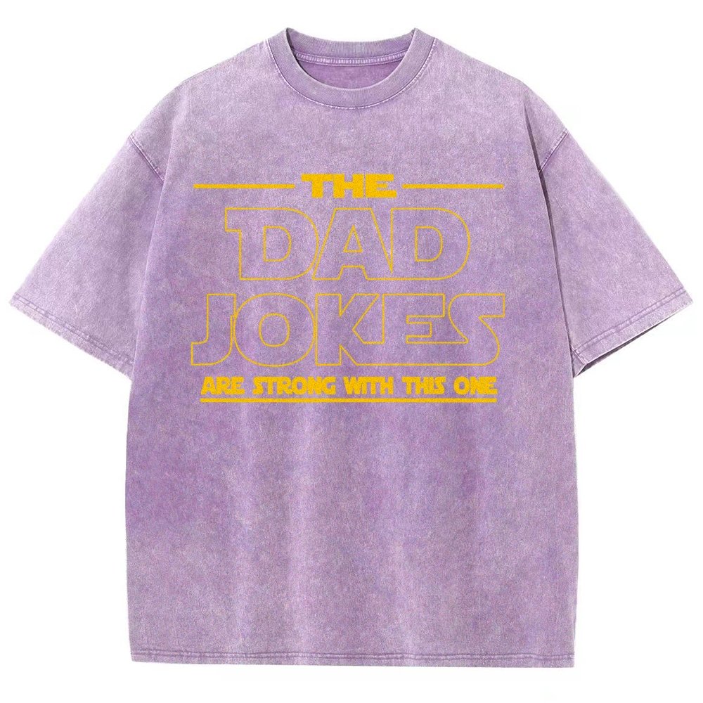 The Dad Jokes Vintage Distressed T-shirt