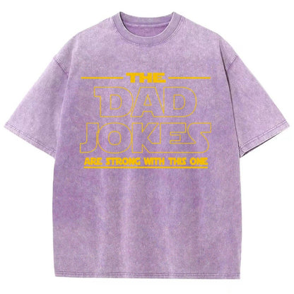 The Dad Jokes Vintage Distressed T-shirt