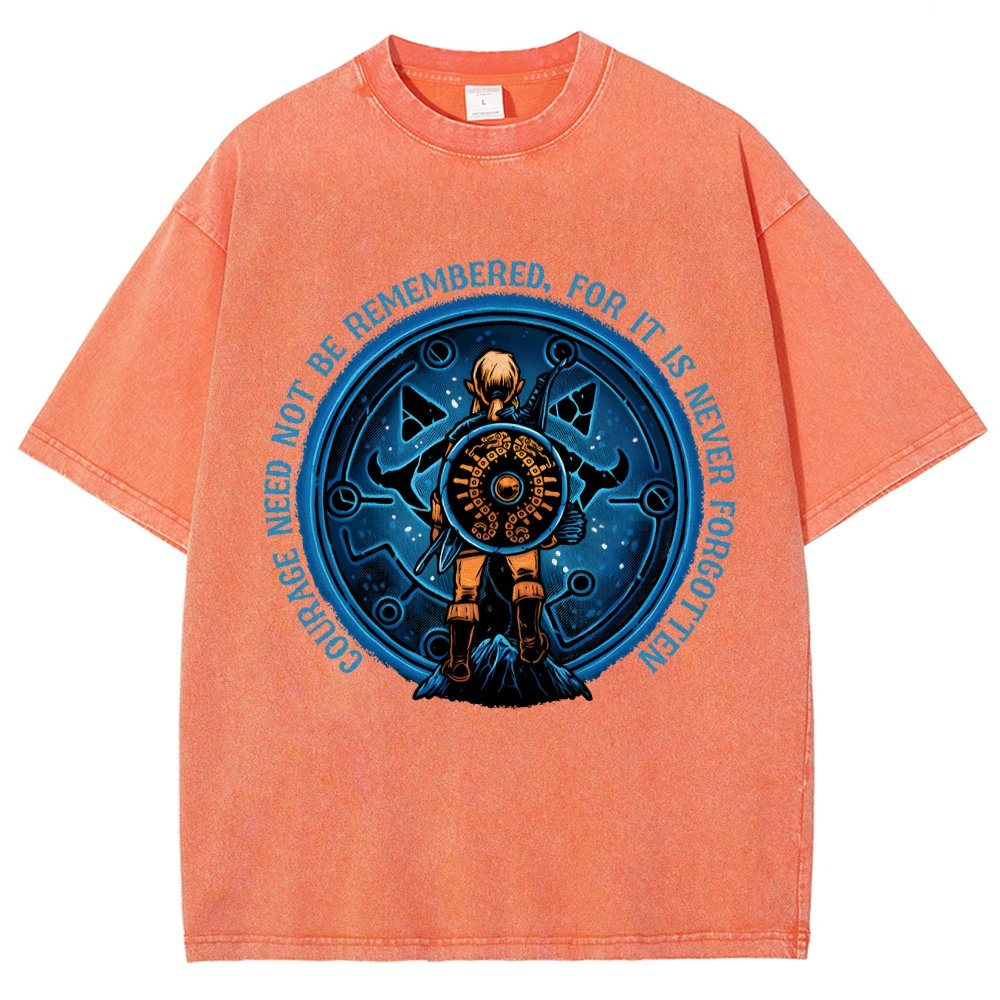 Courage From Within Vintage Distressed T-shirt
