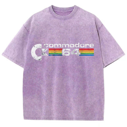 Commodore 64 Retro Vintage Distressed T-shirt
