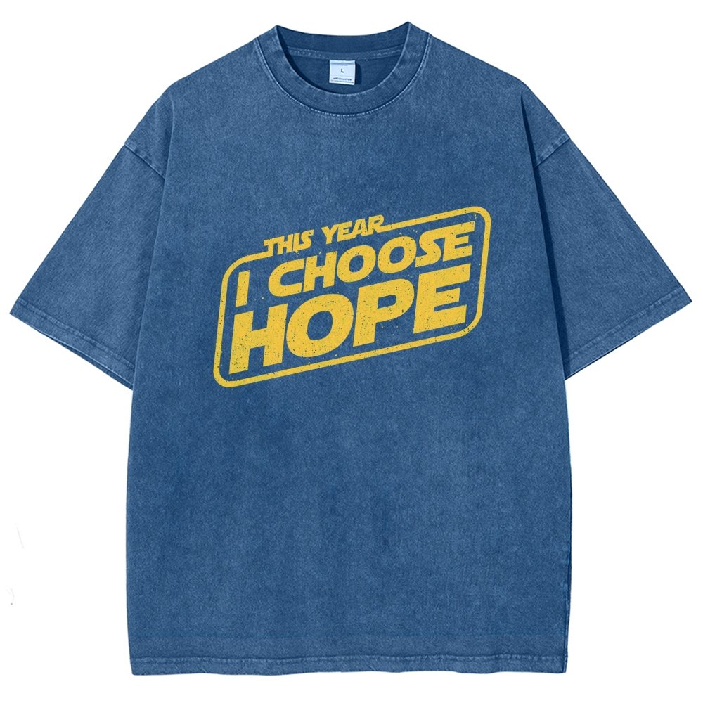 I Choose Hope Vintage Distressed T-shirt
