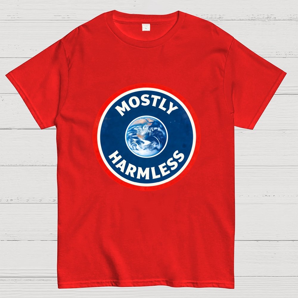 Mostly Harmless Art Print Geek T-Shirt