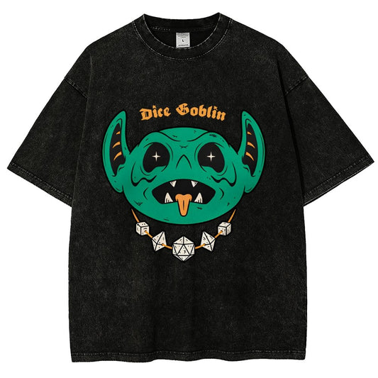 Dice Goblin Vintage Distressed T-shirt