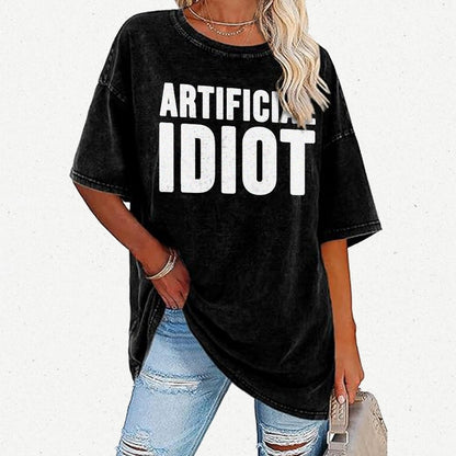 Artificial Idiot Vintage Distressed T-shirt