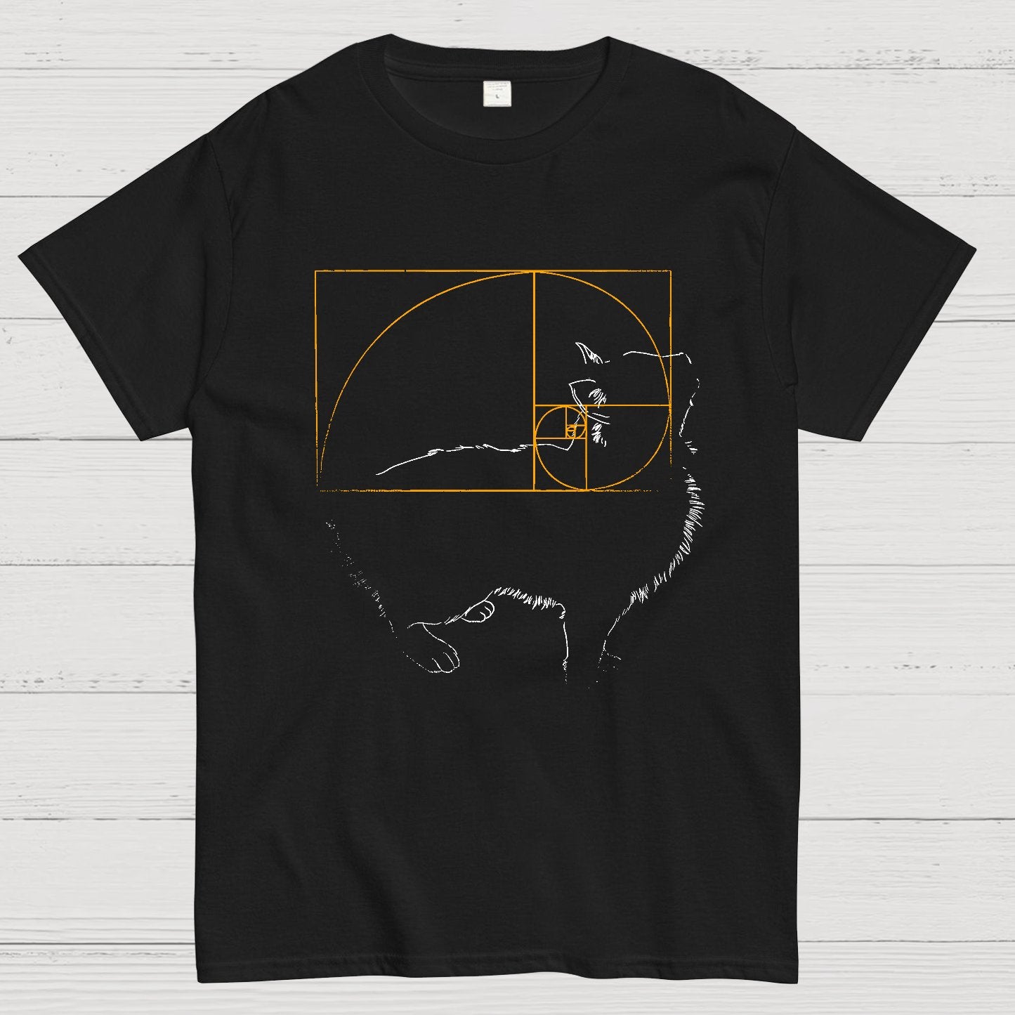 Golden Cat Geek T-Shirt