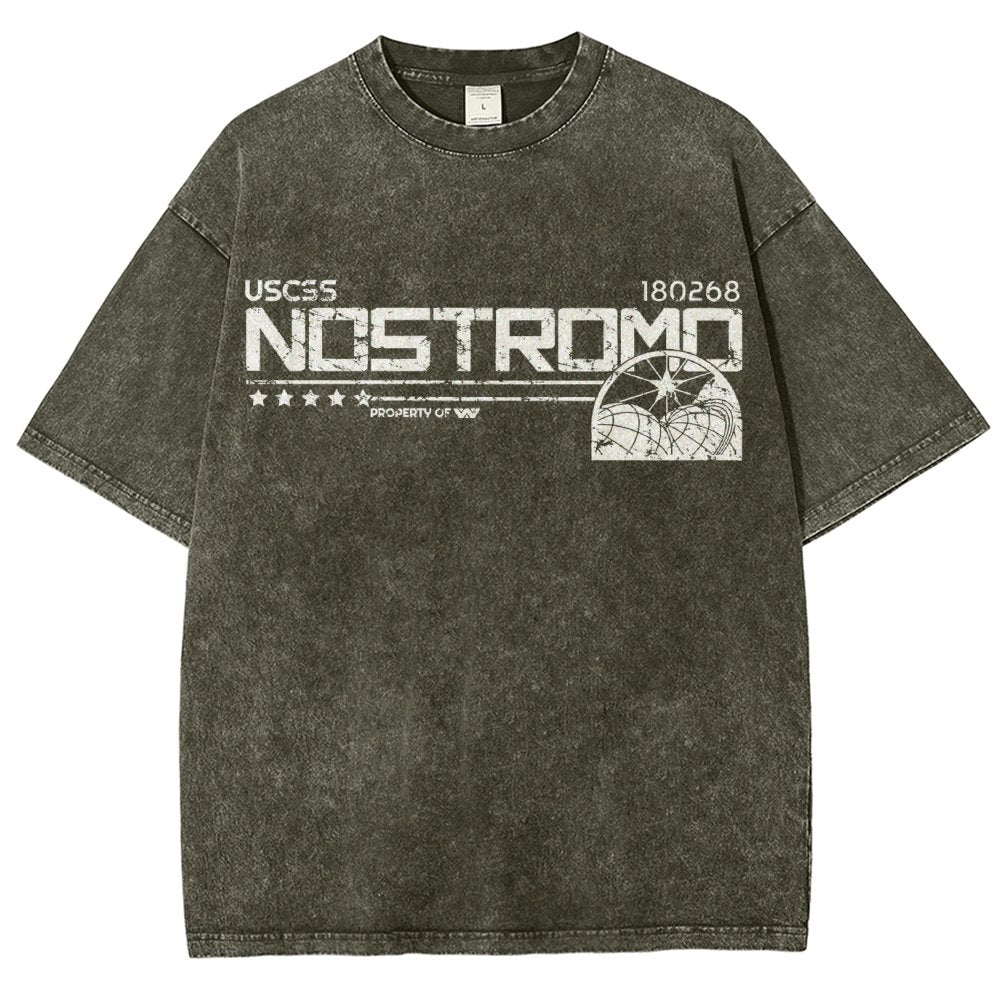 Space Crew Vintage Distressed T-shirt