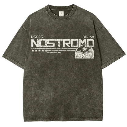 Space Crew Vintage Distressed T-shirt