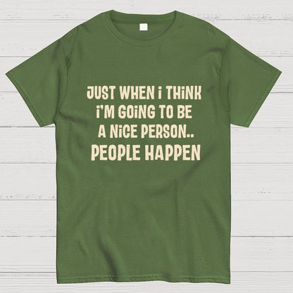 People Happen Geek T-Shirt