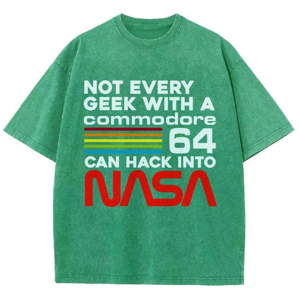 Geek Hack Vintage Distressed T-shirt
