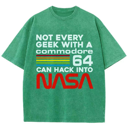 Geek Hack Vintage Distressed T-shirt