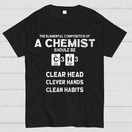 The Elemental C3H3 Geeky T-Shirt