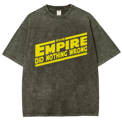 The Empire Did Nothing Wrong Vintage Distressed T-shirt