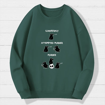 From Conspiracy To Murder Geek Cotton Sweatshirt