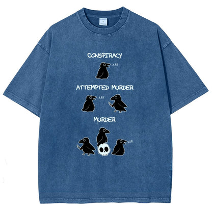 From Conspiracy To Murder Vintage Distressed T-shirt