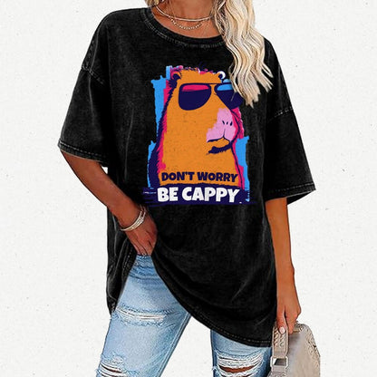 Be Cappy Vintage Distressed T-shirt