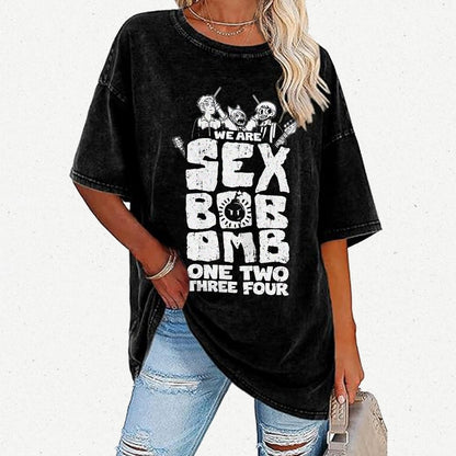 Cool Band Vintage Distressed T-shirt
