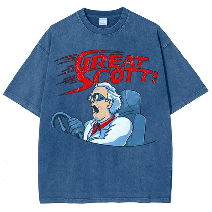 Time Racer Vintage Distressed T-shirt
