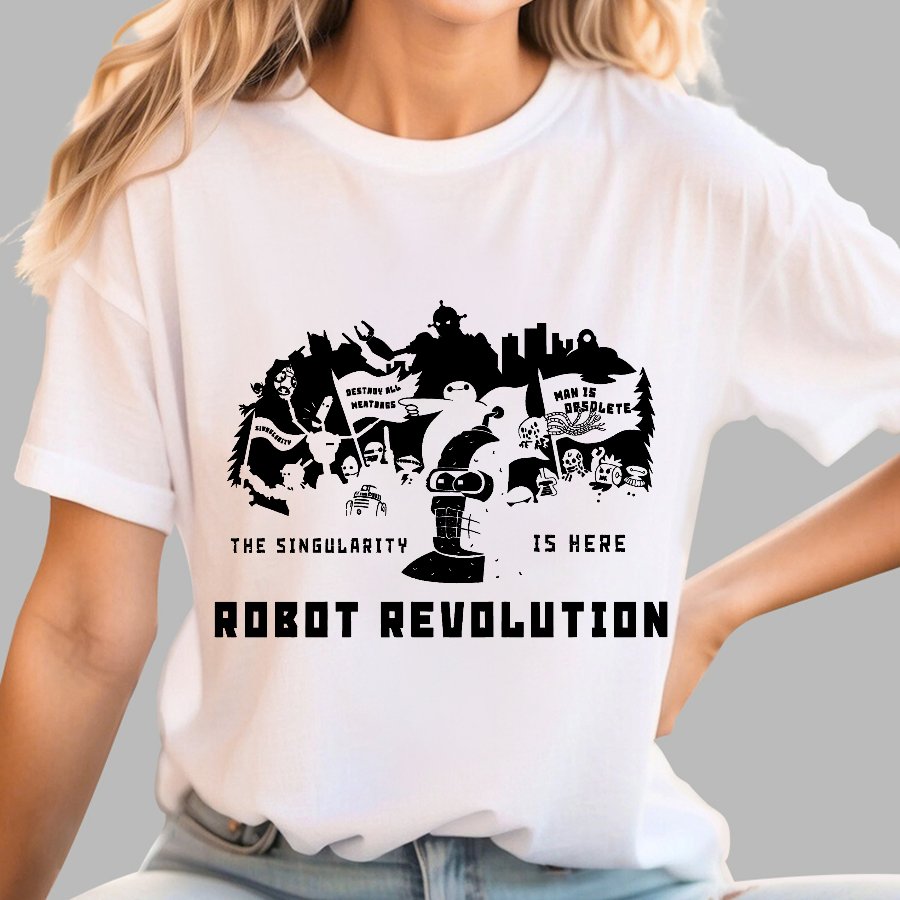Robot Revolution Geek T-Shirt