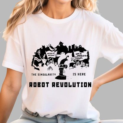 Robot Revolution Geek T-Shirt