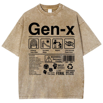 Gen X Label Vintage Distressed T-shirt