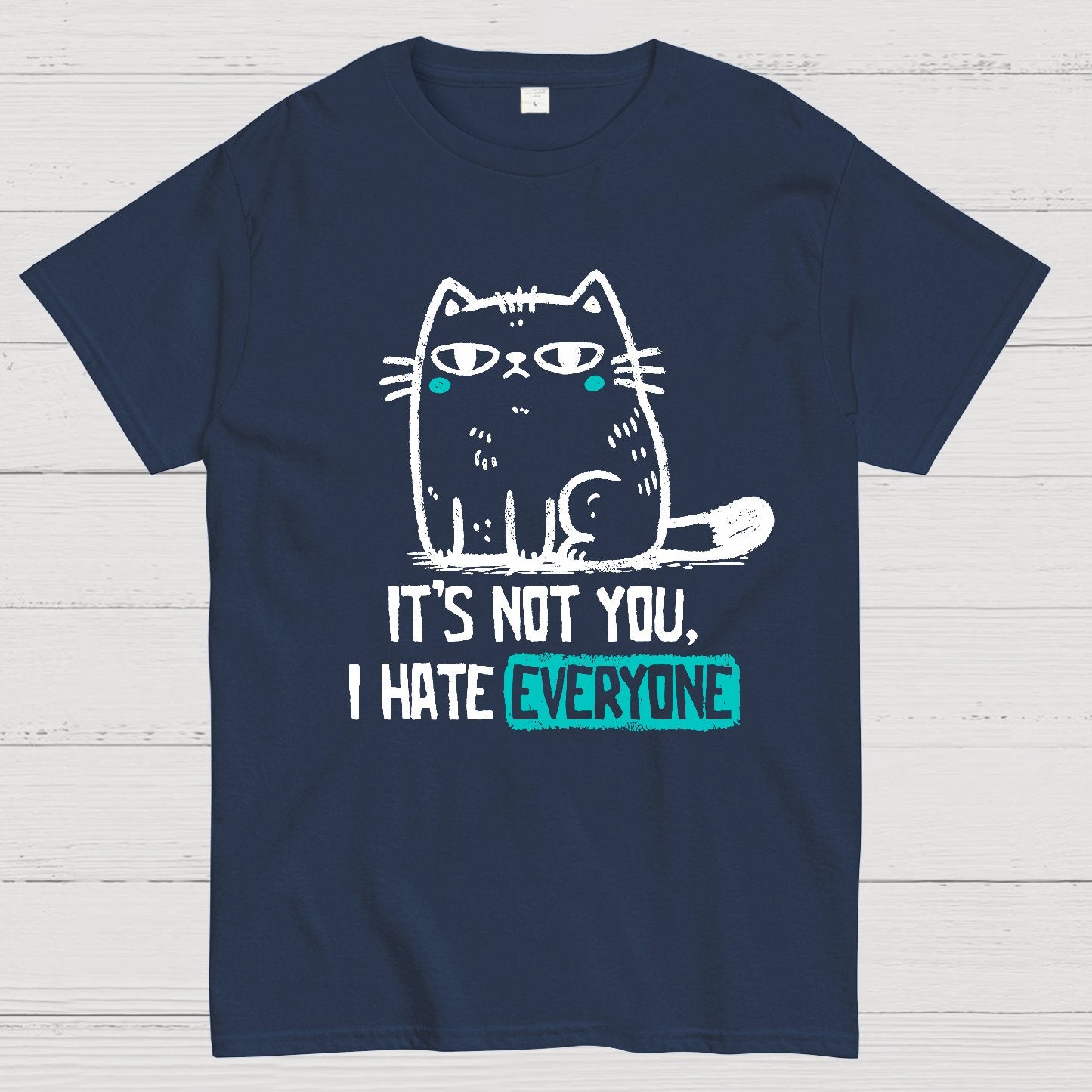 Its Not You I Hate Everyone Geek T-Shirt