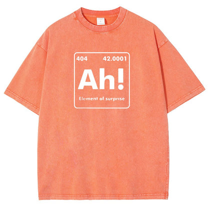 Ah! The Element Of Surprise Vintage Distressed T-shirt