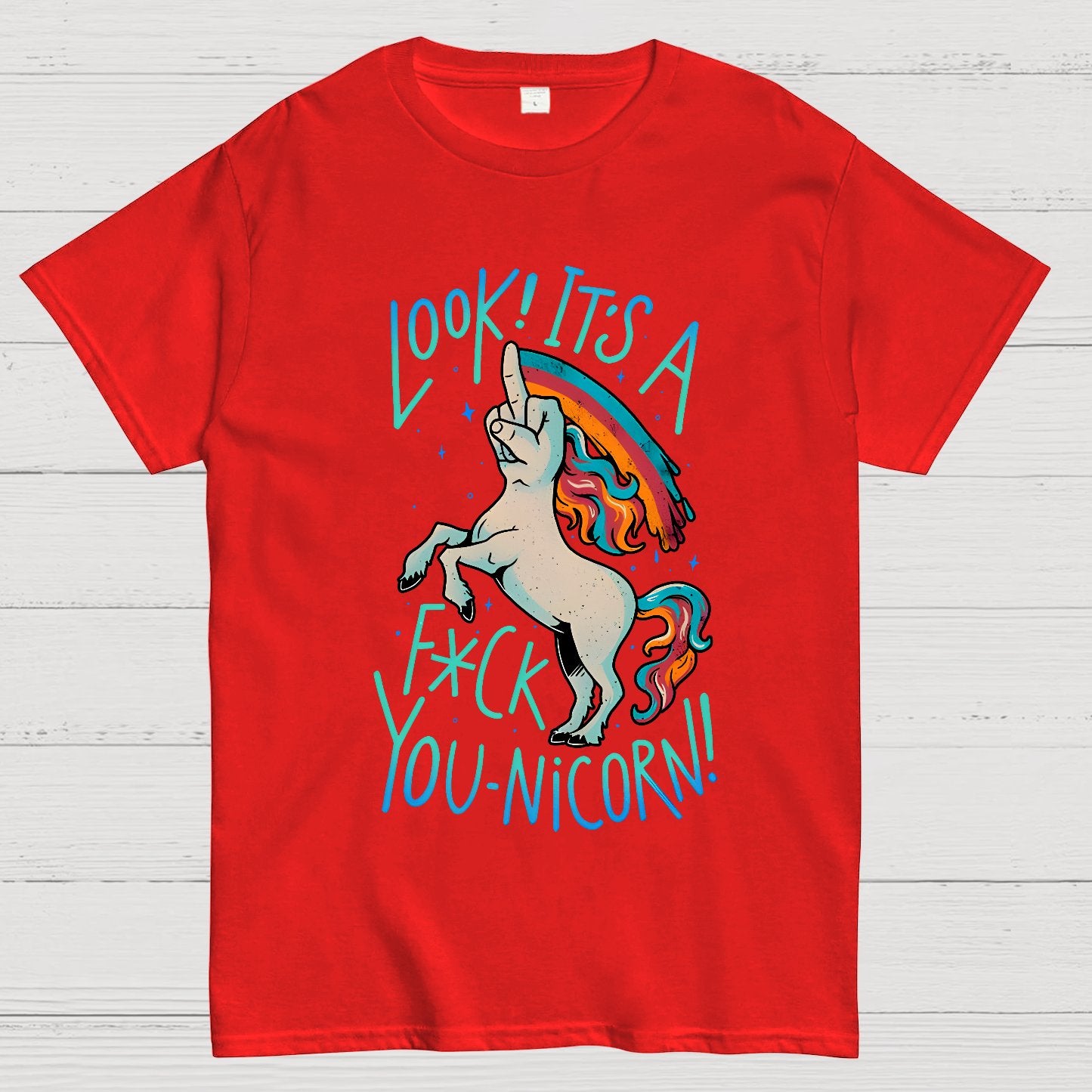 F-You Unicorn Geek T-Shirt