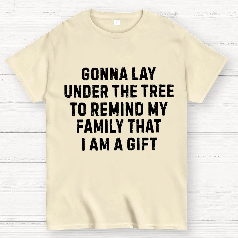 Crazy Dog Womens Funny Sarcastic Humor Christmas Geek T-Shirt