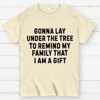 Crazy Dog Womens Funny Sarcastic Humor Christmas Geek T-Shirt