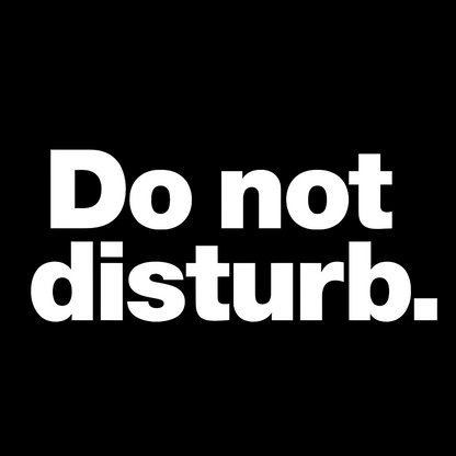 Do Not Disturb.Geeky T-Shirt