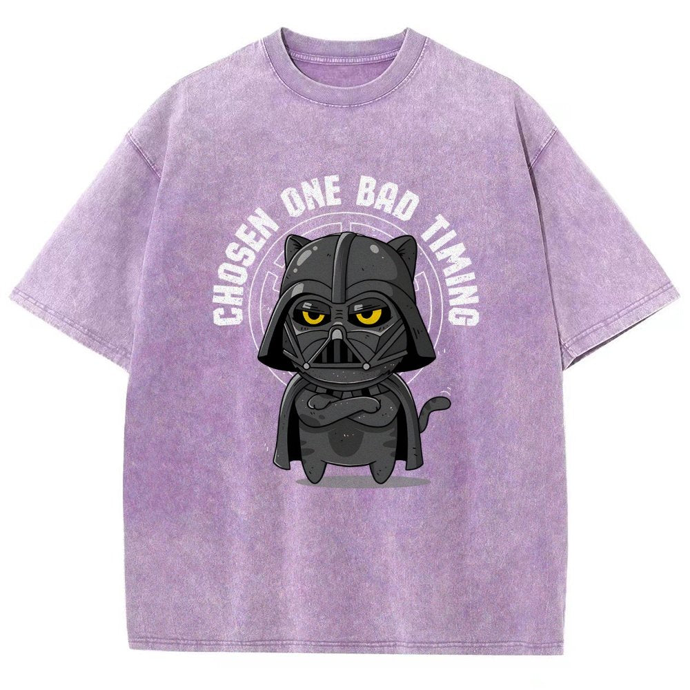 Chosen One Bad Timing Vintage Distressed T-shirt