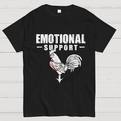 Emotional Support Cock Geeky T-Shirt