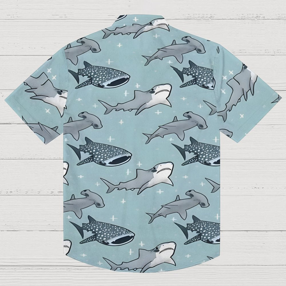 Shark Geek Hawaiian Shirt