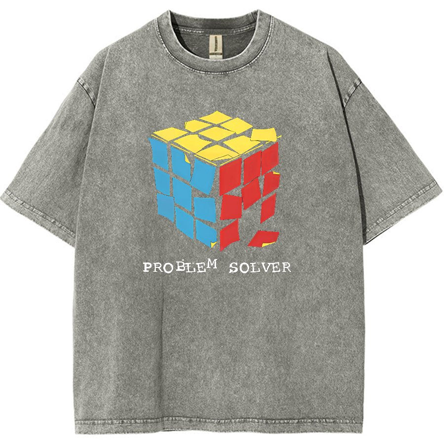 Problem Solver Vintage Distressed T-shirt