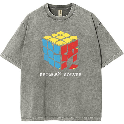 Problem Solver Vintage Distressed T-shirt
