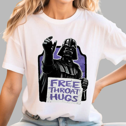 Free Throat Hugs Geek T-Shirt